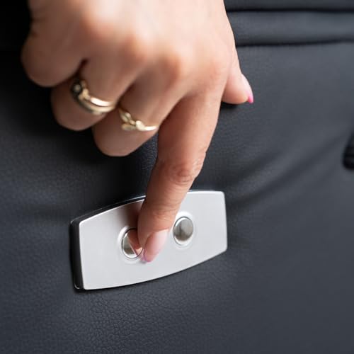 MEBEL ELITE Jasper – Massagesessel Schwarz aus Kunstleder – Exklusiver Relaxsessel in Lederoptik mit Massagefunktion – Elektrisch Verstellbarer Massagestuhl für Heimkino & Wohnzimmer