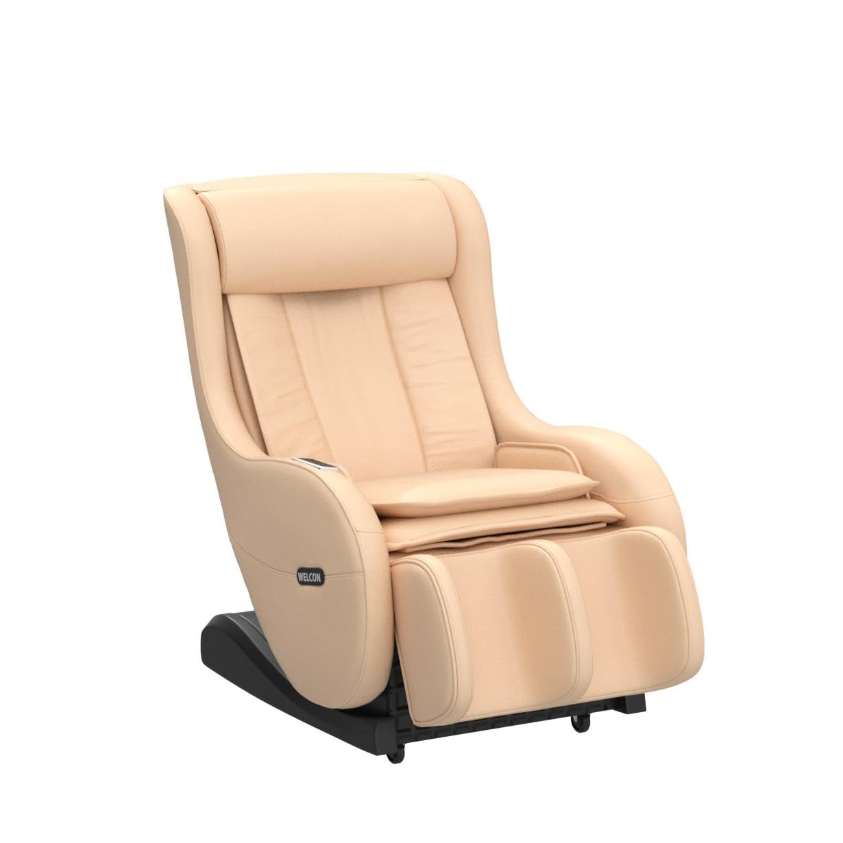 WELCON Massagesessel EASYRELAXX BEIGE - 3D Massagestuhl mit Neigungsverstellung elektrisch, Automatikprogramme Knetmassage Klopfmassage Rollenmassage Airbagmassage Sessel Massagestuhl