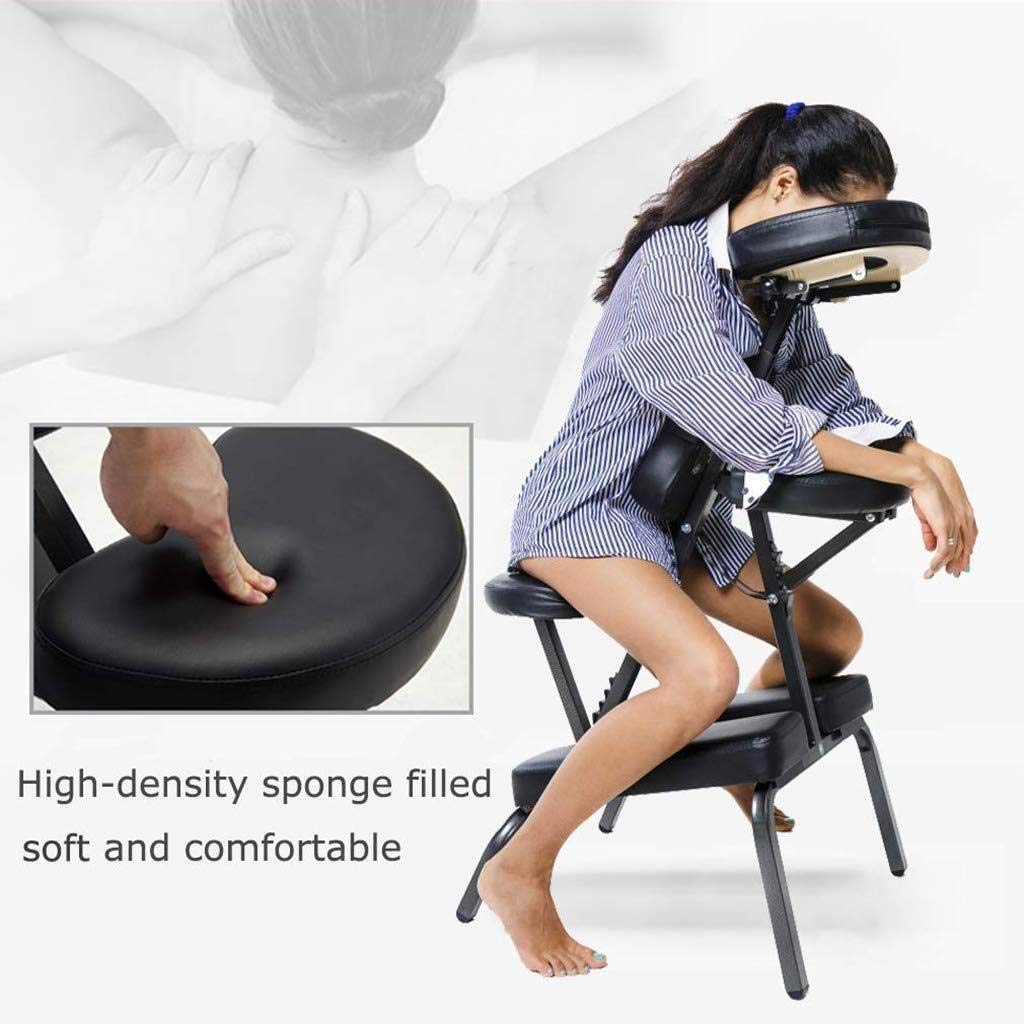 Verstellbarer Massagestuhl, ergonomisch, mit Rückenstütze, orthopädischer Kniesitz, Verbesserung der Körperhaltung, Nackenschmerzen und Linderung von Wirbelsäulenverspannungen, Korrekturhocker
