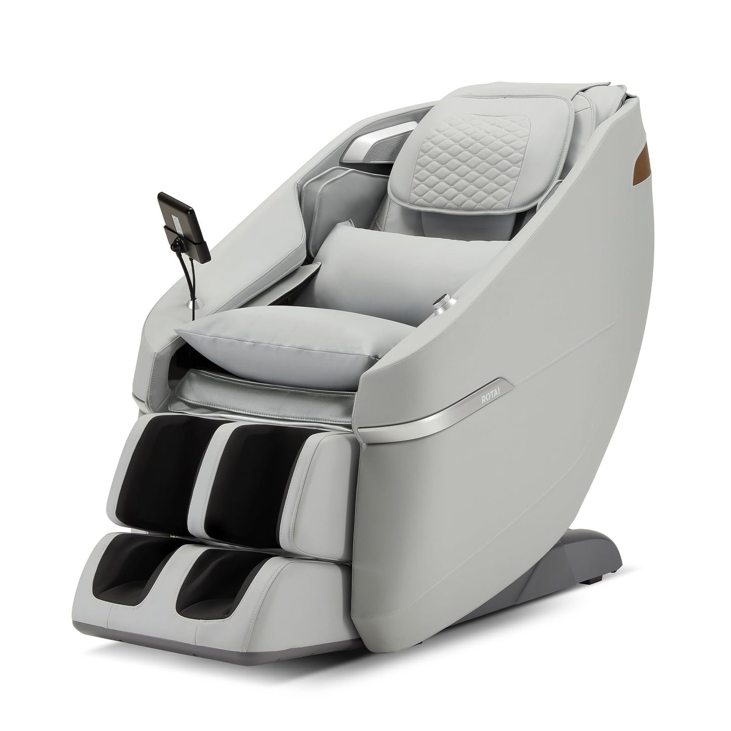 ROTAI Massagesessel-Sofastuhl mit Ganzkörpermassage, Zero Gravity, Robotische Hände, Shiatsu-Massage, Bluetooth-Lautsprecher, Wärmefunktion