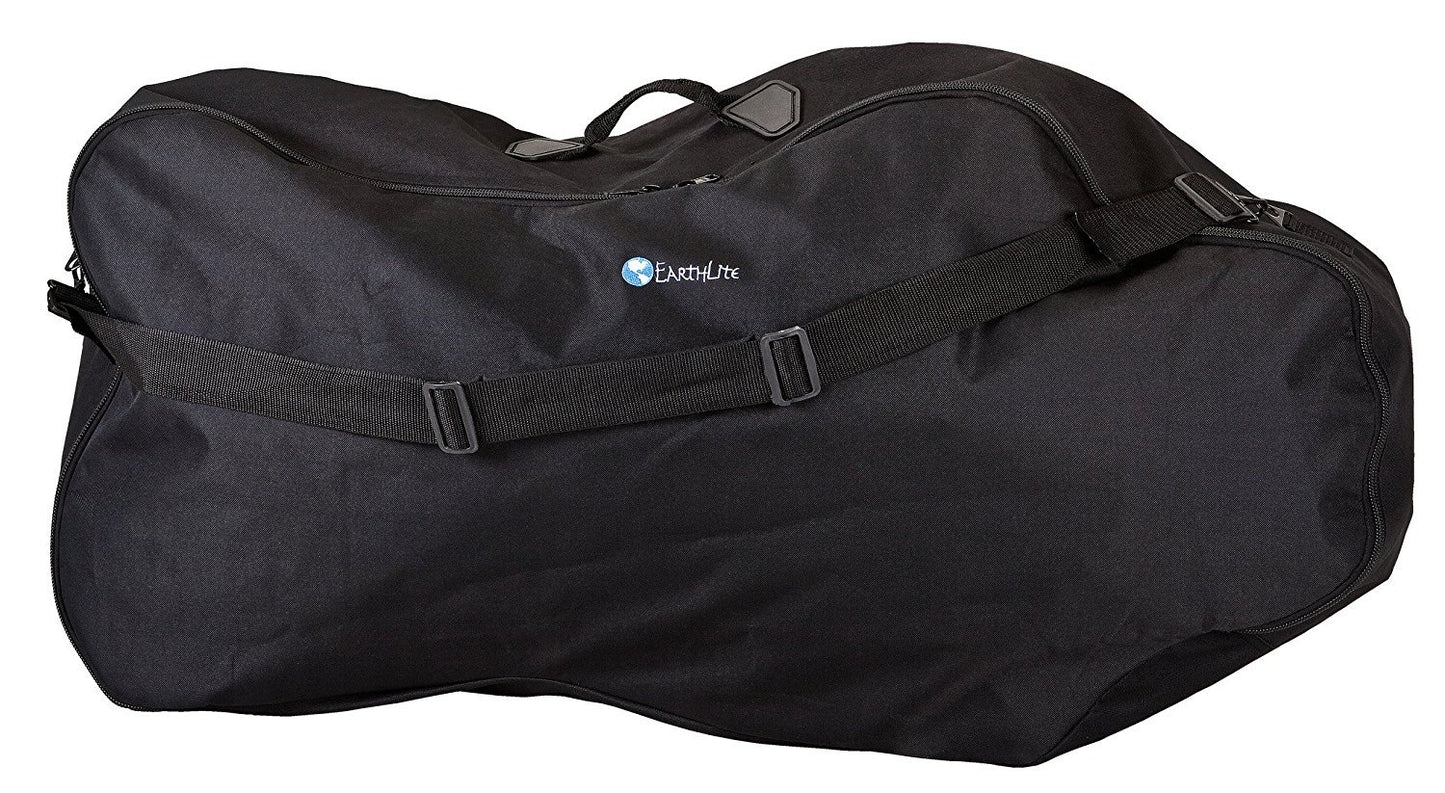 EARTHLITE Vortex Tragbarer Massagestuhl - Klappbar, Kompakt, Stabil & Leicht (6,8kg), inkl. Transporttasche & Brustbeinkissen