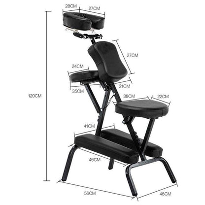 Verstellbarer Massagestuhl, ergonomisch, mit Rückenstütze, orthopädischer Kniesitz, Verbesserung der Körperhaltung, Nackenschmerzen und Linderung von Wirbelsäulenverspannungen, Korrekturhocker